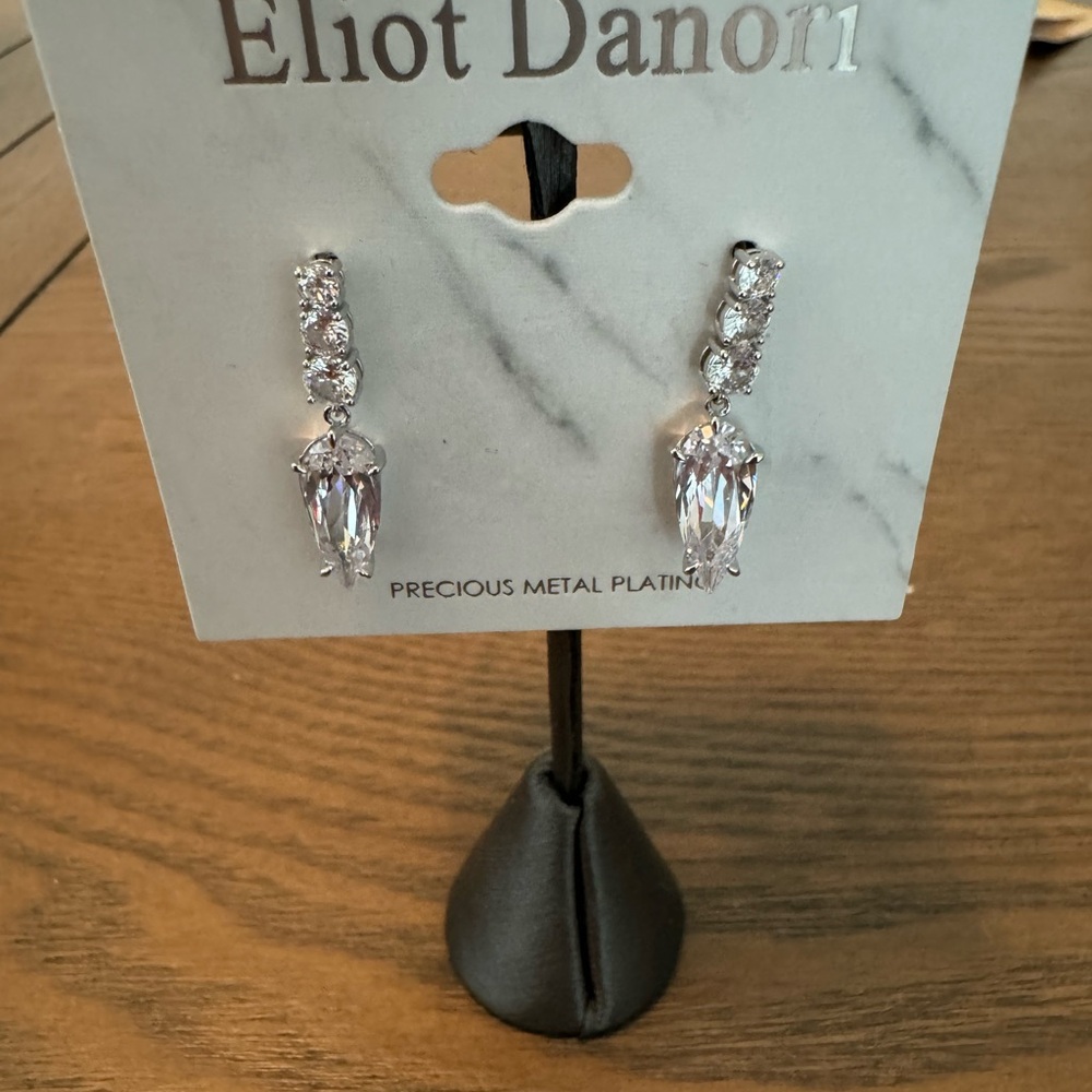 NEW CZ earrings by Eliot Danori